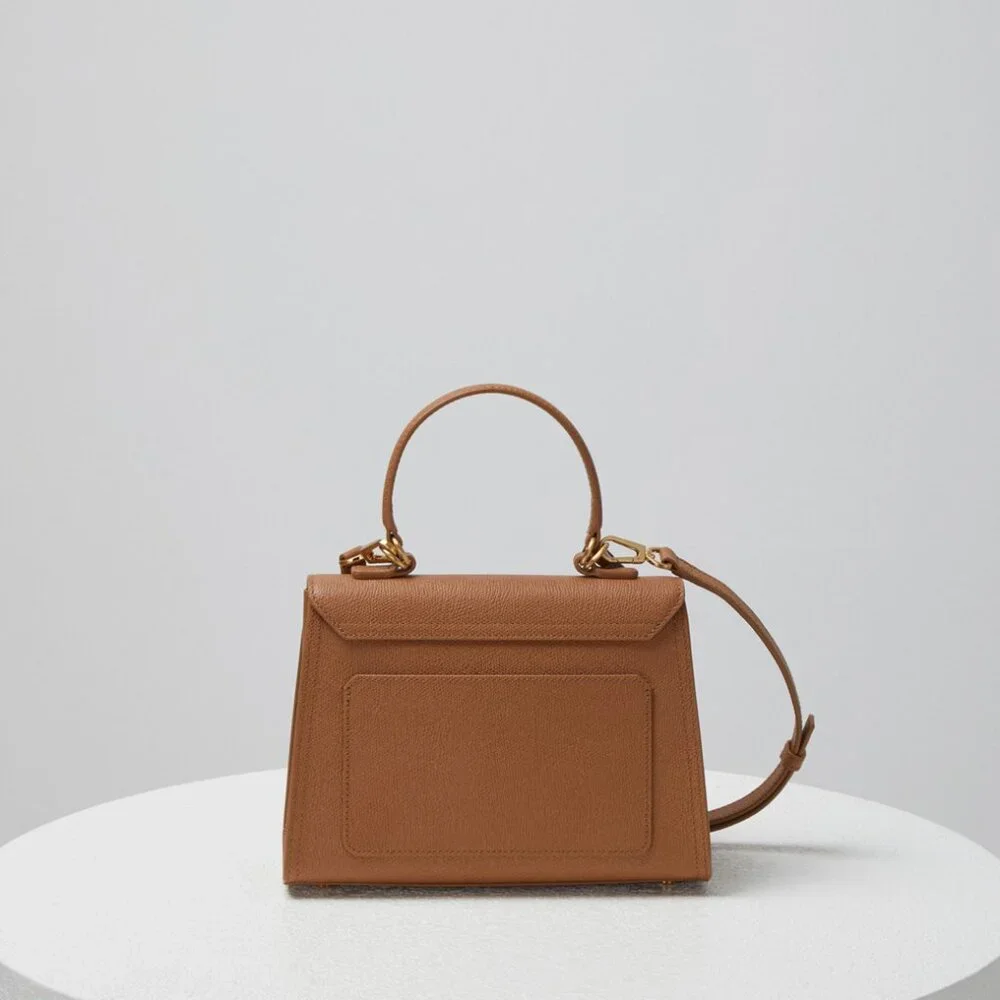 NWT COURONNE Stephanie Classic Brown Tote 24 Bag